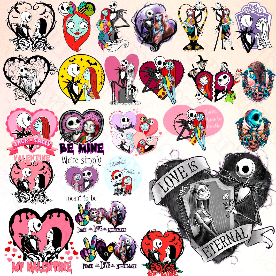 Bundle Horror Valentine Png Bundle, Killer Be My Valentine Png