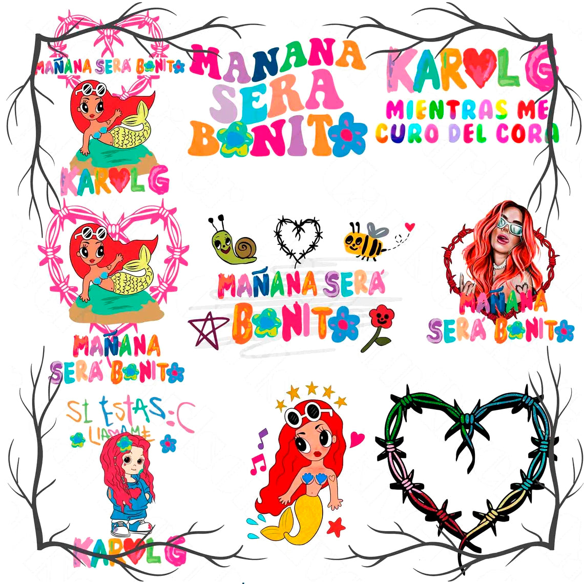 Bundle 60+ Designs Manana Sera Bonito Png, La Bichota Png