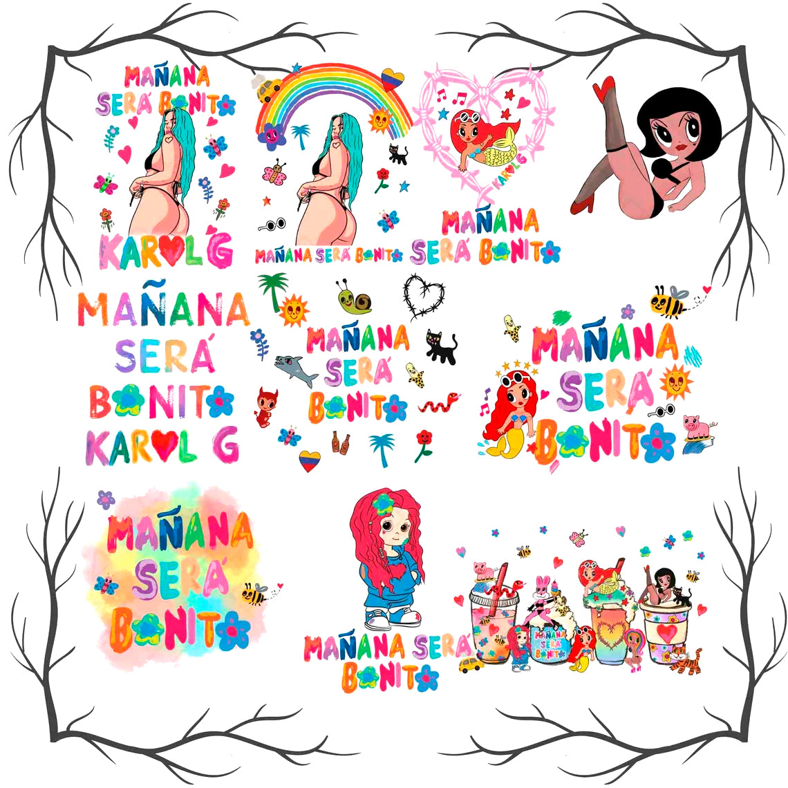 Bundle 60+ Designs Manana Sera Bonito Png, La Bichota Png