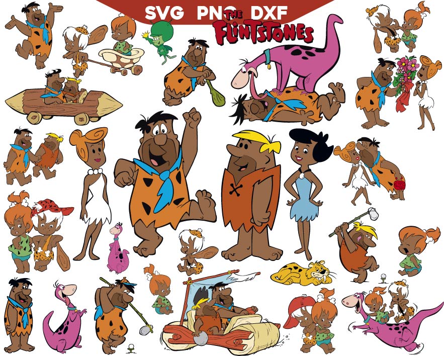 African Flintstones Svg | African Pebbles Svg | AlyzKids