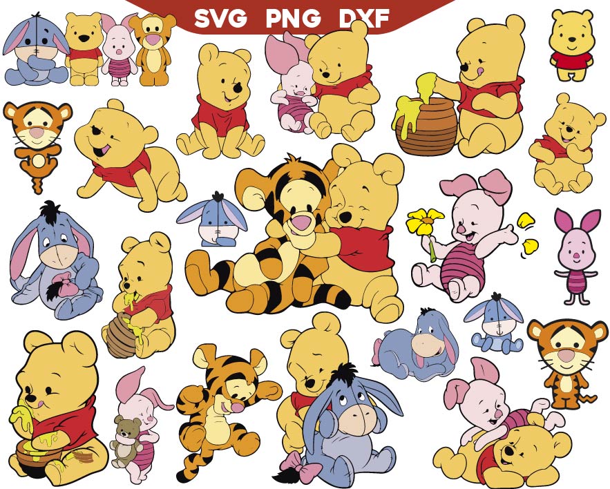 Honey Bear SVG | Baby Bear Svg | Bear Svg | AlyzKids