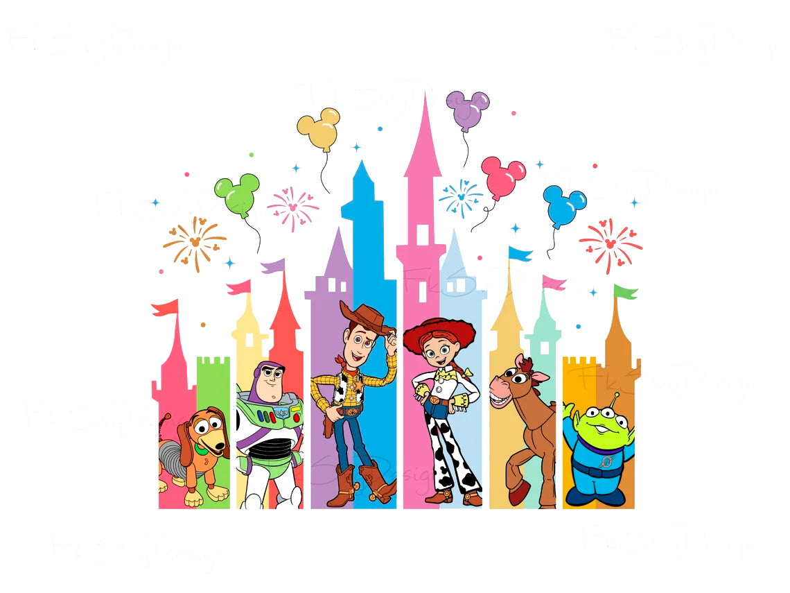 Bundle Disney Princess Castle Png, Magic Kingdom Princess Png