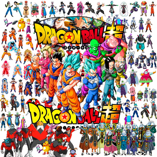 Bundle Dragon Ball Svg Png Bundle, Son Goku Png, Vegeta Svg, Super Saiyan Svg