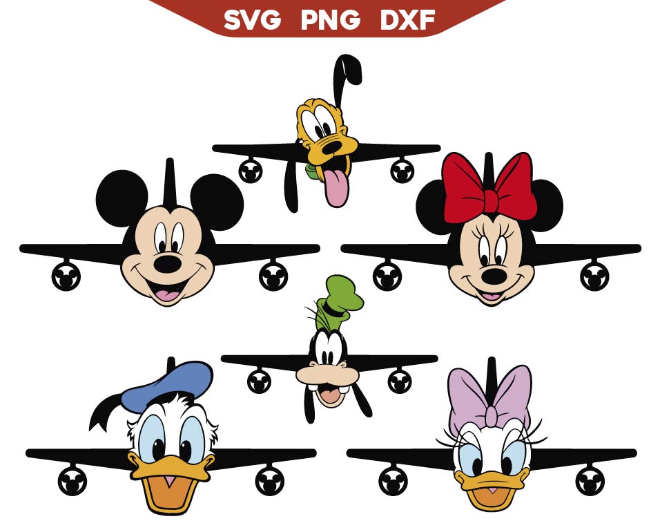 Disney Bound Svg, Mouse Bound Svg Bundle