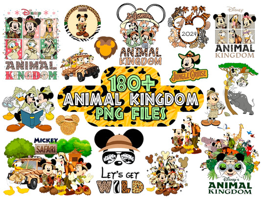 Disney Safari Png, Animal Kingdom Png, Mickey Lets Get Wild Png, Safari Family Vacation Png