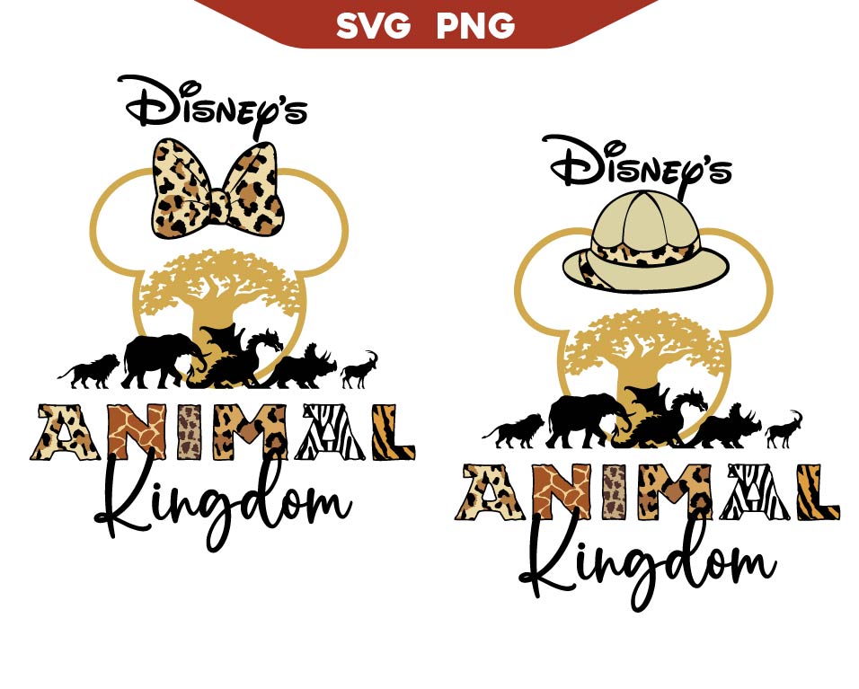 Disney Safari Wild Animal Kingdom Svg Png