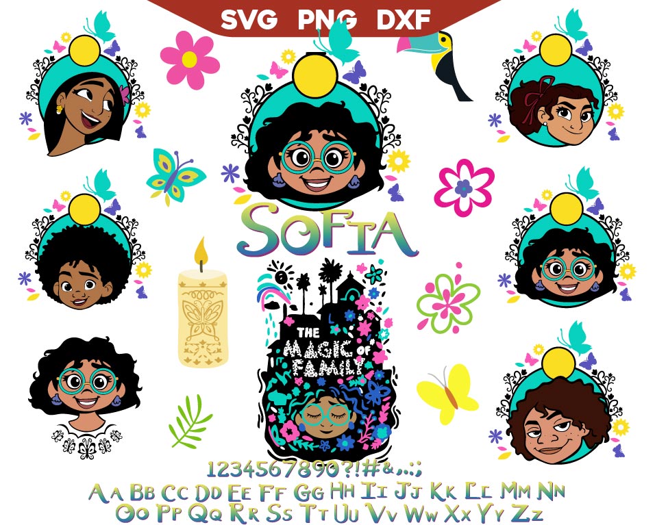 Encanto Birthday Svg Bundle