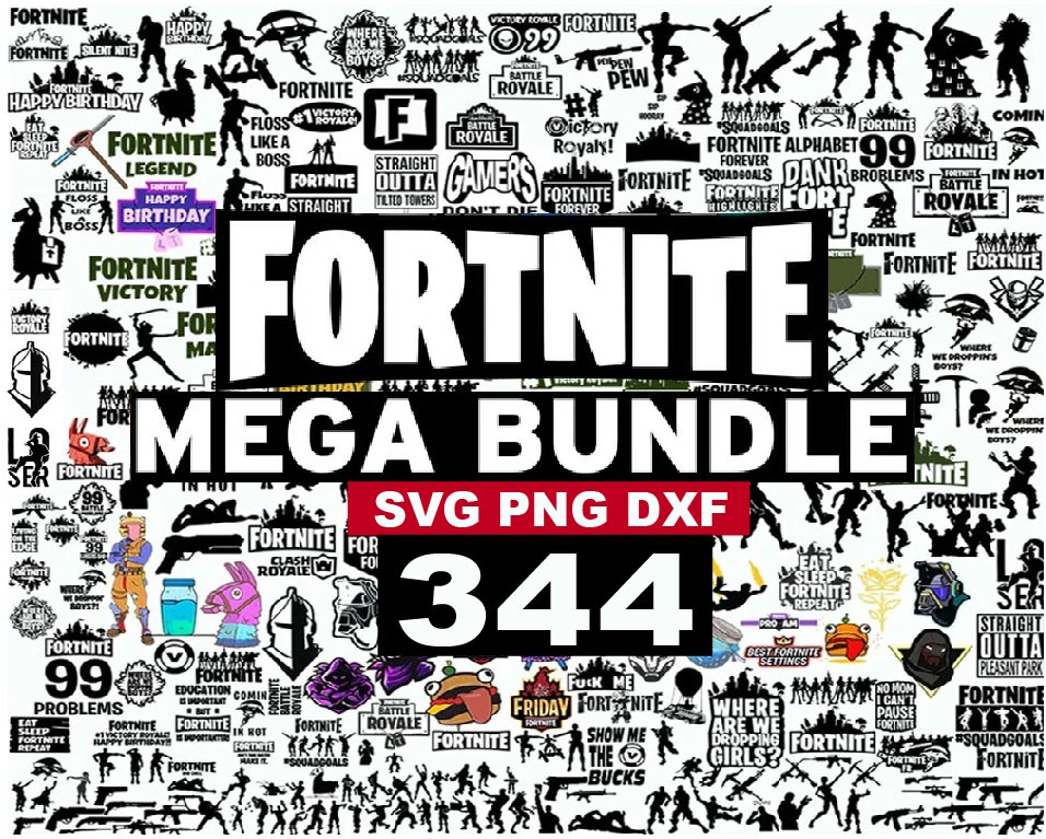 Fornite Svg Bundle