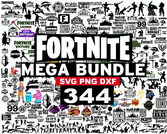 Fornite Svg Bundle