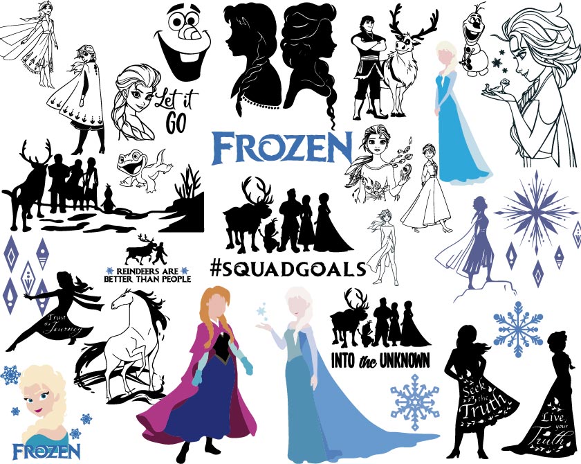 Frozen Svg, Princess Anna Svg