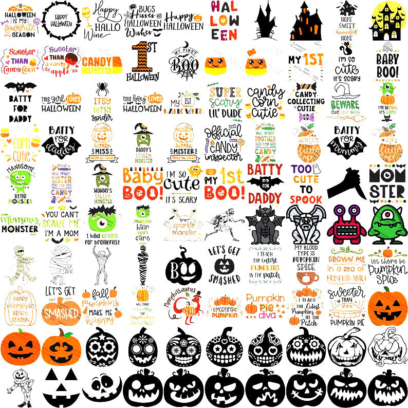 Halloween Pumpkins Svg, Trick or Treat Svg