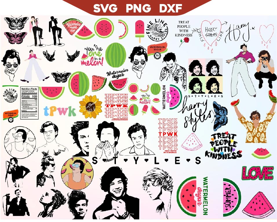 Harry Styles Svg Bundle