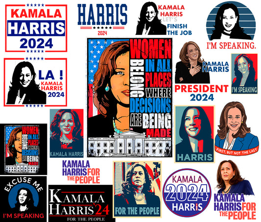 Kamala Harris 2024 Png Pack Kamala Harris President 2024 Png