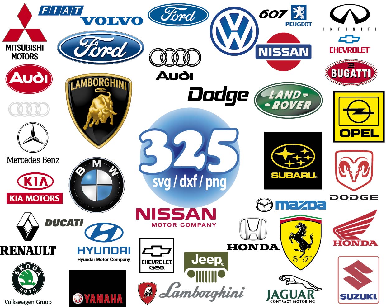 Mega Bundle Car Brands Svg Png, Car Logo Svg, Car Symbol Svg