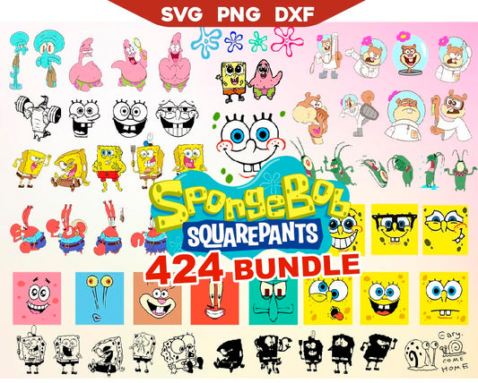 Squarepants Svg Bundle