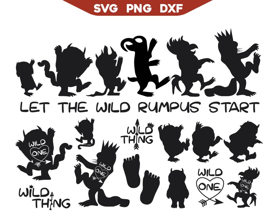 WhereThe Wild Things Are Svg Png